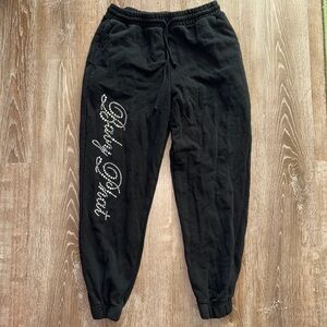 Black Y2K Baby Phat Joggers